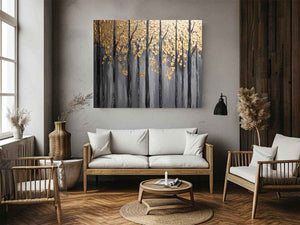 Gold Accents Painting
