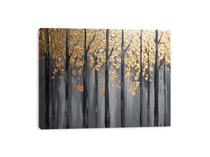 Gold Accents Canvas Painting