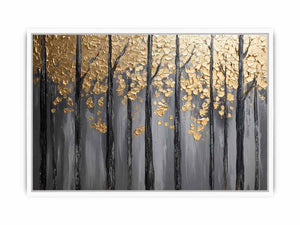 Gold Accents Canvas Painting
