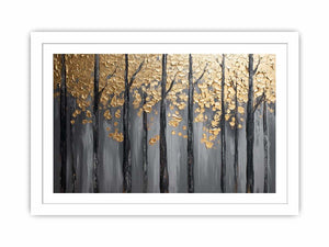 Gold Accents Canvas Painting