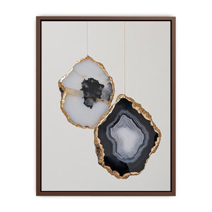 Agate Canvas Painting