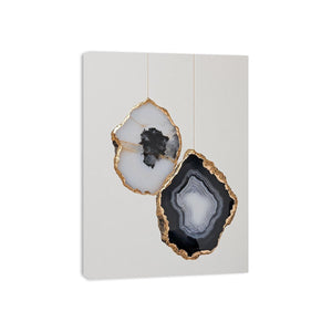 Agate Canvas Painting