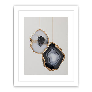 Agate Canvas Painting