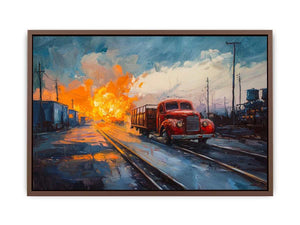 Truck Canvas Painting