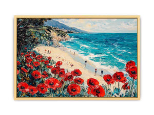 Red Poppies III Canvas Painting