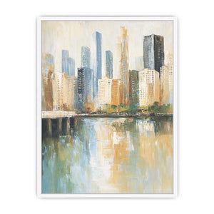 Cityscape Canvas Painting