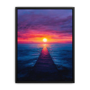 Jetty Canvas Painting