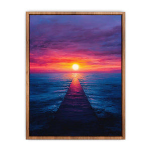 Jetty Canvas Painting