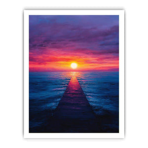 Jetty Canvas Painting