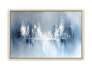 Shades Of White Canvas Painting