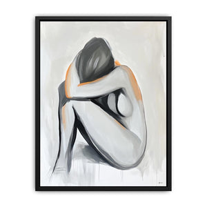 Shades Of Grey Canvas Painting