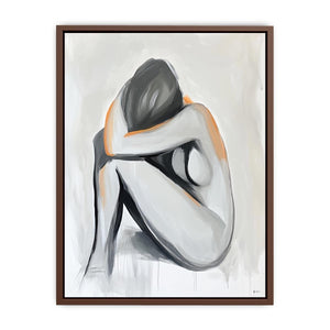 Shades Of Grey Canvas Painting