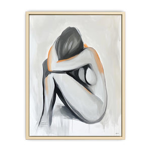 Shades Of Grey Canvas Painting