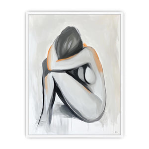 Shades Of Grey Canvas Painting