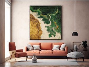 Turquoise Waters Painting