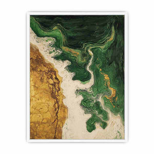Turquoise Waters Canvas Painting