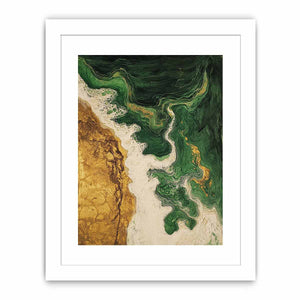 Turquoise Waters Canvas Painting