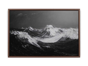 Abstracxt Waves Canvas Painting