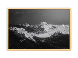 Abstracxt Waves Canvas Painting