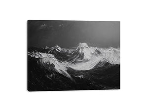 Abstracxt Waves Canvas Painting