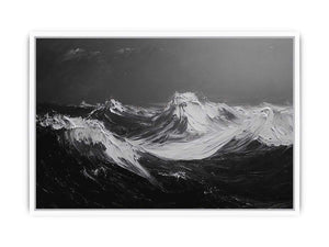 Abstracxt Waves Canvas Painting