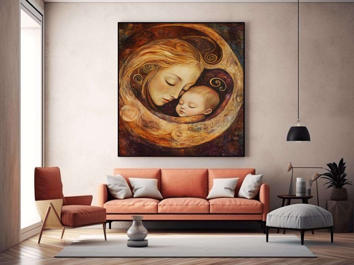 Mother Painting