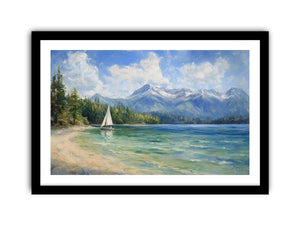 Lakeshore Canvas Painting