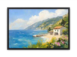 Amalfi Cost II Canvas Painting