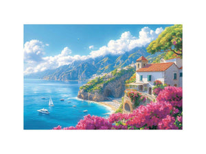 Amalfi Cost III Oil Painting