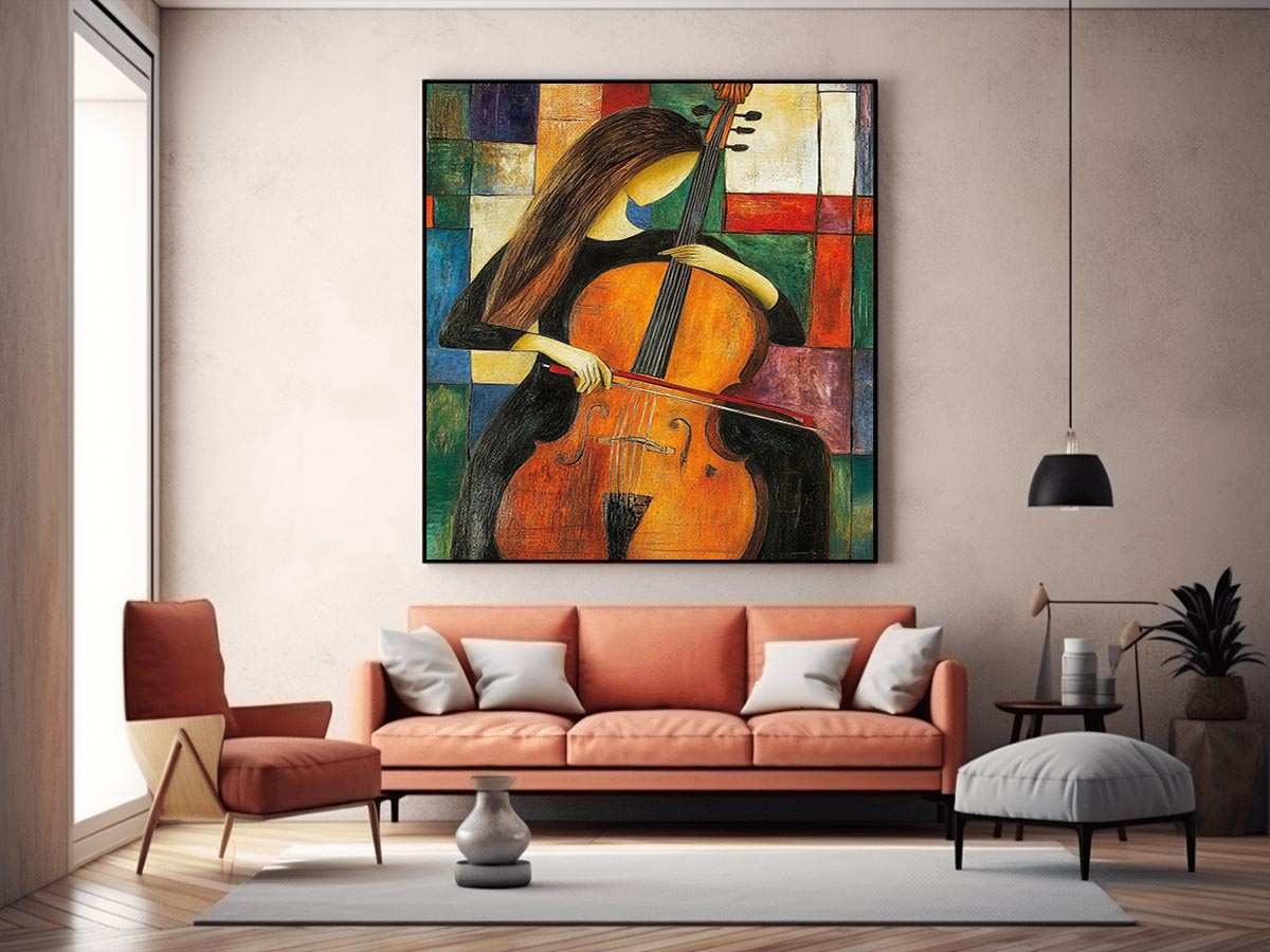 Cello Painting