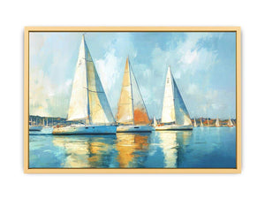 Bright Waters Canvas Painting