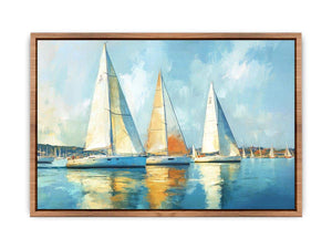Bright Waters Canvas Painting