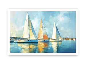 Bright Waters Canvas Painting