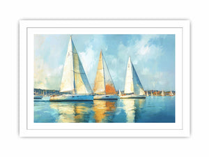 Bright Waters Canvas Painting