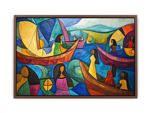 Picasso Inspired Canvas Painting