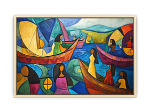 Picasso Inspired Canvas Painting