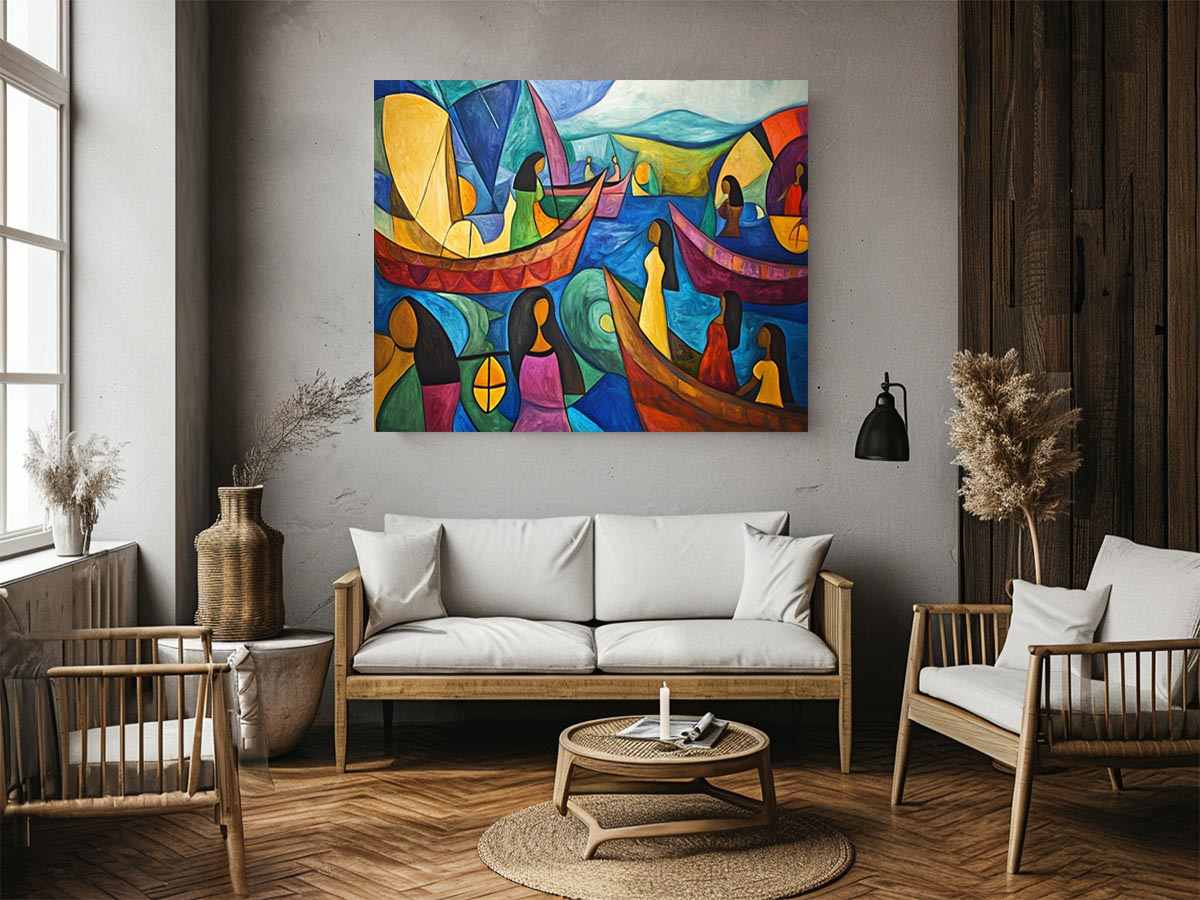 Picasso Inspired Painting