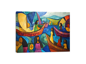 Picasso Inspired Canvas Painting