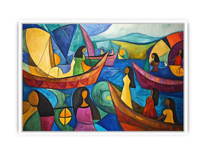 Picasso Inspired Canvas Painting
