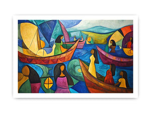 Picasso Inspired Canvas Painting