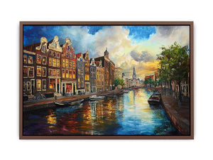 Amsterdam I Canvas Painting