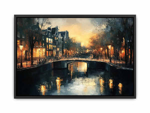 Amsterdam III Canvas Painting