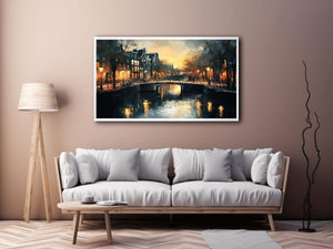 Amsterdam III Canvas Painting