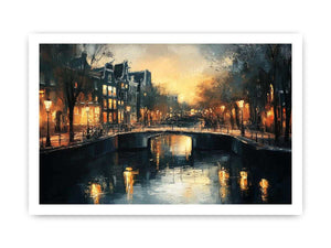 Amsterdam III Canvas Painting