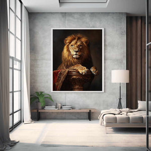 Lion King Canvas Painting