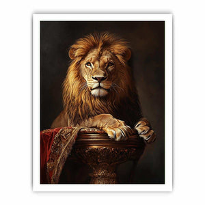 Lion King Canvas Painting