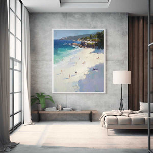 Beach III Canvas Painting