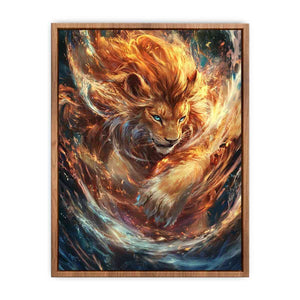 Magestic Lion Canvas Painting