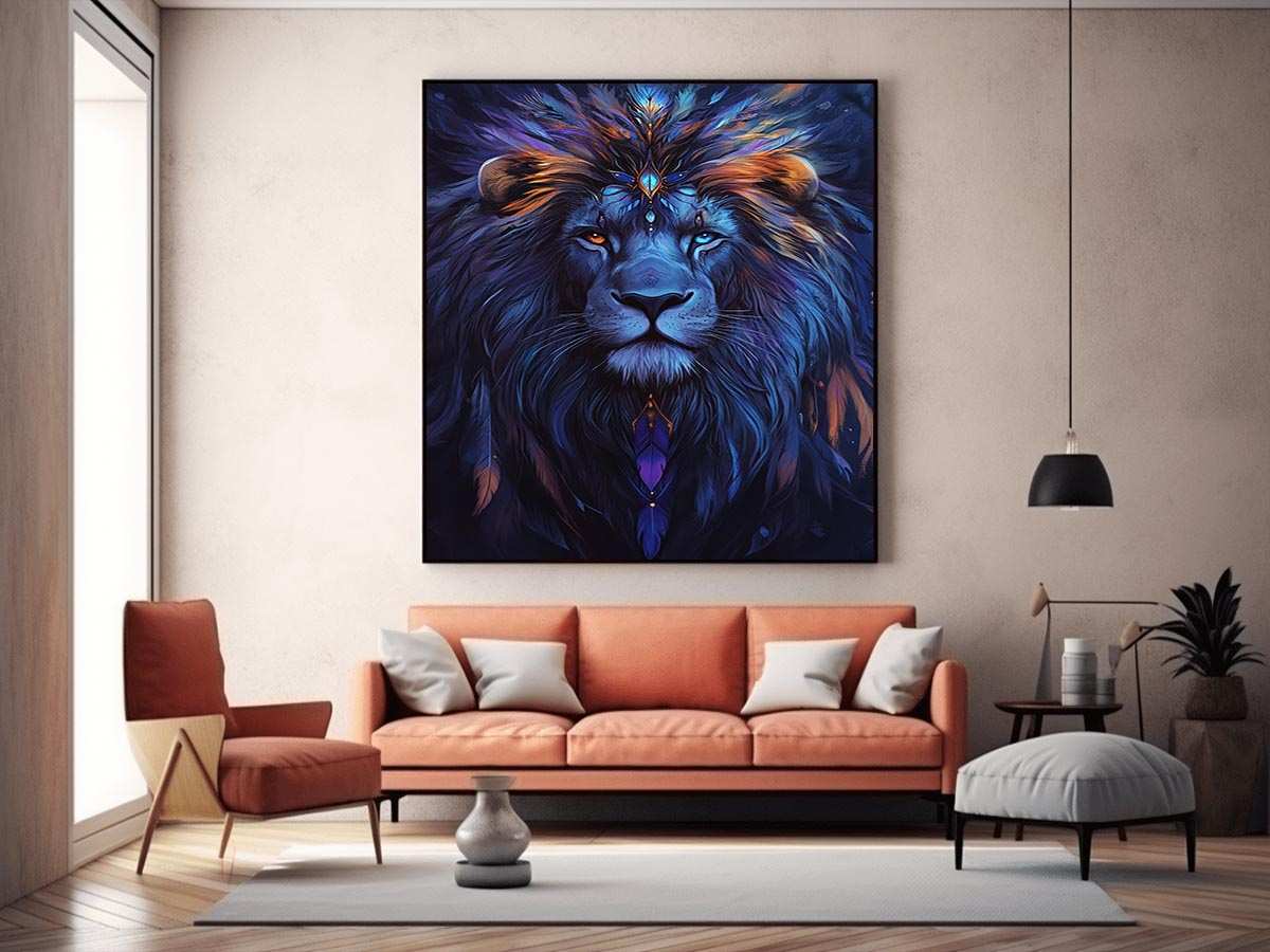 Magestic Lion II Painting