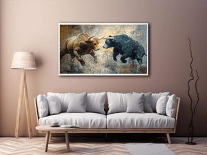 Battle Canvas Painting